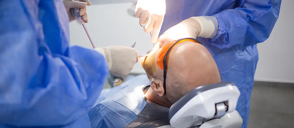 Surgical tooth extraction