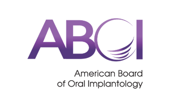 American Board of Oral Implantology logo, ABOI affiliation, The Foleck Center 